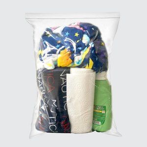 Freezer Bags Slider Closure bags, Super Thick Space Saver for Food Storage